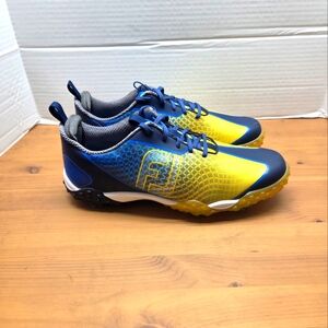 Means drip joy freestyle 2.0 Spiked golf shoes, 57346 mens 11.5 Blue and yellow